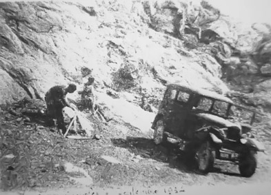 Photo historique du Spéléo Club de l'Aude